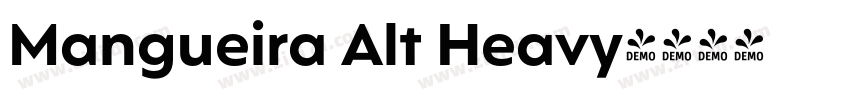 Mangueira Alt Heavy字体转换